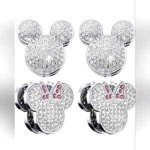 NEW Mickie/Minnie Rhinestone bling hooks